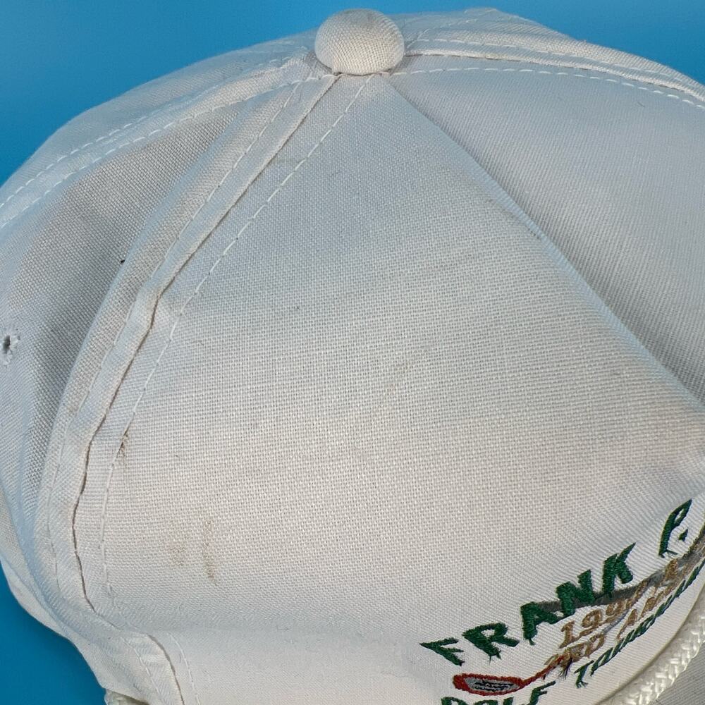 90s golf tournament trucker hat 1996 Frank P Finch vintage - Picture 7 of 7